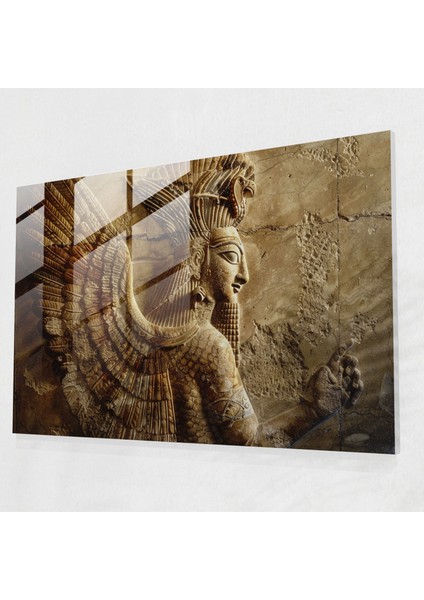 Sümerler Cam Sanatı - Sümerler, Sümerler, Cam Sanatı, Ilahi Dişil, 45X30