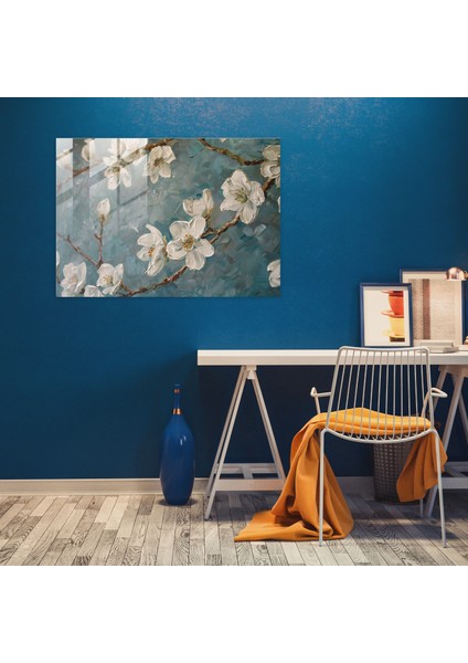 Vincent Van Gogh Modern Sanat - Vincent Van Gogh, Cam Duvar Sanatı, Cam Baskı, Modern Sanat, 45X30 fiyatları
