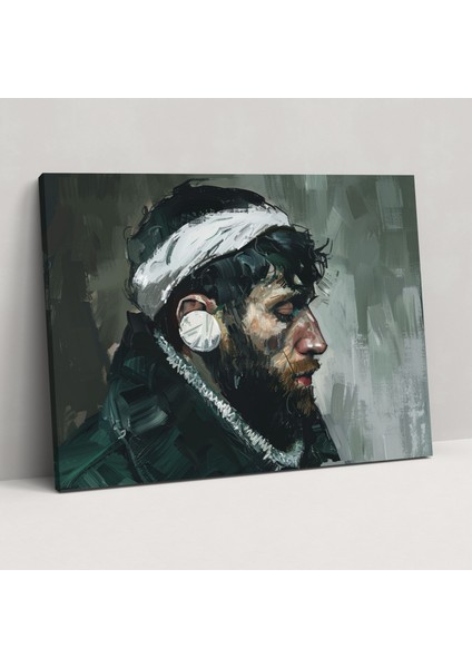 Vincent Van Gogh Otoportre Kanvas Tablo - Vincent Van Gogh, Kanvas Tablo, Duvar Dekorasyonu, Ev Dekorasyonu, 50X30