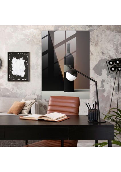 Minimalist Şarap Kadehi Baskı - Şarap, Tipografi, Modern Sanat, Duvar Dekorasyonu, 30X45 modelleri