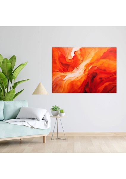 Volkan Kanvas Tablo - Volkan, Soyut, Ev Dekorasyonu, Kanvas Tablo, 50X30 fiyatları