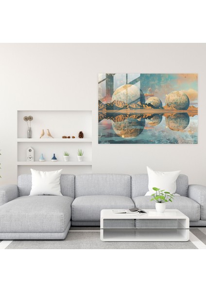 Sürrealizm Sanatı Cam Sanatı - Sürrealizm Sanatı, Modern Sanat, Ev Dekorasyonu, Cam Sanatı, 45X30 modelleri