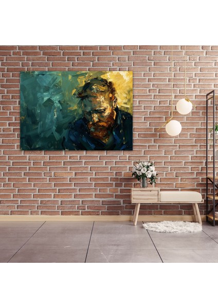 Vincent Van Gogh Otoportre Duvar Sanatı - Vincent Van Gogh, Vincent Van Gogh, Kanvas Tablo, Duvar Dekorasyonu, 50X30 fiyatları