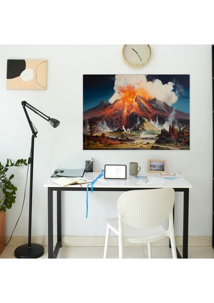Volkan Kanvas Tablo - Volkan, Kanvas Tablo, Duvar Tablosu, Kanvas Tablo, 50X30 fiyatları