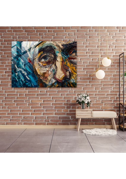 Vincent Van Gogh Modern Sanat - Yoğun Otoportre - Vincent Van Gogh, Ev Dekorasyonu, Cam Sanatı, Otoportre, 45X30 fiyatları