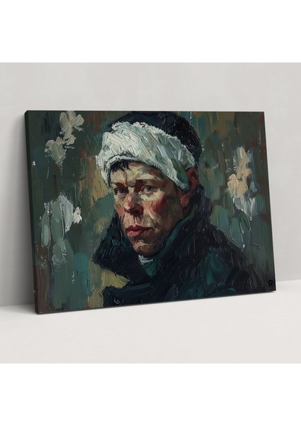 Vincent Van Gogh Otoportre Duvar Sanatı - Vincent Van Gogh, Kanvas Tablo, Kanvas Tablo, Duvar Sanatı, 50X30