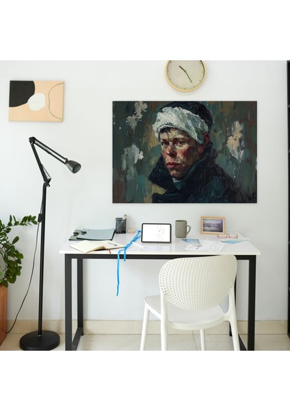 Vincent Van Gogh Otoportre Duvar Sanatı - Vincent Van Gogh, Kanvas Tablo, Kanvas Tablo, Duvar Sanatı, 50X30