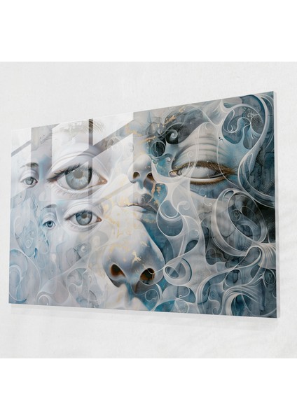 Sürrealizm Eterik Vizyonlar Duvar Dekorasyonu - Gerçeküstücülük Sanatı, Eterik Vizyonlar, Duvar Dekorasyonu, Cam Sanatı, 45X30