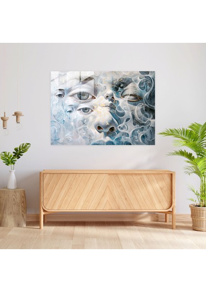 Sürrealizm Eterik Vizyonlar Duvar Dekorasyonu - Gerçeküstücülük Sanatı, Eterik Vizyonlar, Duvar Dekorasyonu, Cam Sanatı, 45X30