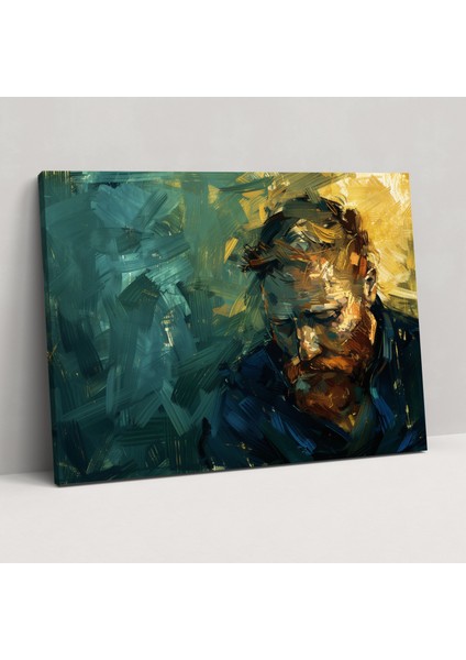 Vincent Van Gogh Otoportre Duvar Sanatı - Vincent Van Gogh, Vincent Van Gogh, Kanvas Tablo, Duvar Dekorasyonu, 100X70