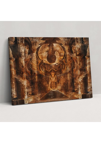 Sümerler Duvar Dekorasyonu - Sümerler, Kanvas Tablo, Duvar Dekorasyonu, Sümerler, 50X30
