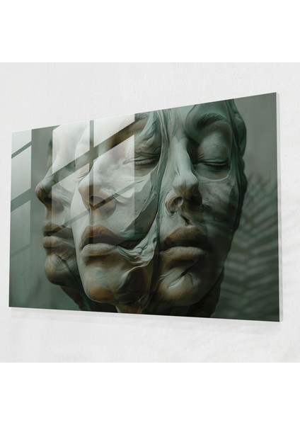 Gerçeküstücülük Modern Sanat - Değişen Yüzler - Gerçeküstücülük Sanatı, Ev Dekorasyonu, Gerçeküstücülük Sanatı, Duvar Dekorasyonu, 45X30
