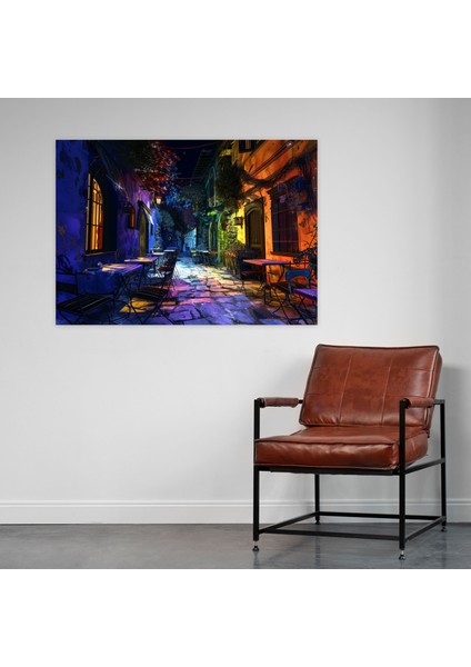 Vincent Van Gogh Cafe Teras Duvar Sanatı - Vincent Van Gogh, Kanvas Tablo, Vincent Van Gogh, Kanvas Tablo Duvar Sanatı, 50X30 fiyatları