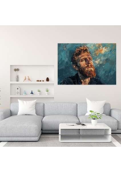 Vincent Van Gogh Otoportre Duvar Dekorasyonu - Vincent Van Gogh, Ev Dekorasyonu, Kanvas Tablo, Vincent Van Gogh, 50X30 fiyatları