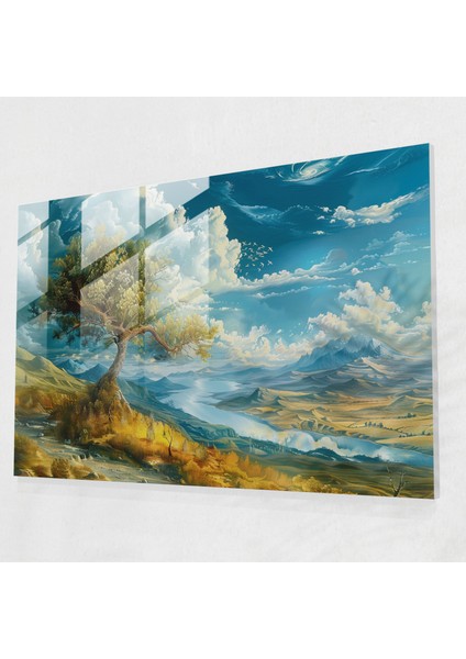 Salvador Dali Rüya Gibi Manzara Ev Dekorasyonu - Salvador Dali, Modern Sanat, Salvador Dali, Gerçeküstücülük, 45X30