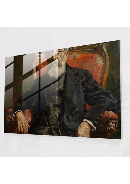 Vincent Van Gogh Dr. Gachet Portresi Ev Dekorasyonu - Vincent Van Gogh, Vincent Van Gogh, Cam Sanatı, Modern Sanat, 45X30