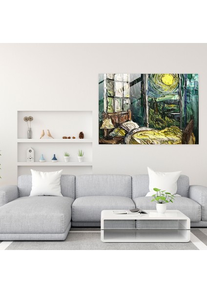 Vincent Van Gogh Duvar Dekorasyonu: Yatak Odası, 20X30 - Vincent Van Gogh, Vincent Van Gogh, Duvar Dekorasyonu, Ev Dekorasyonu, 45X30