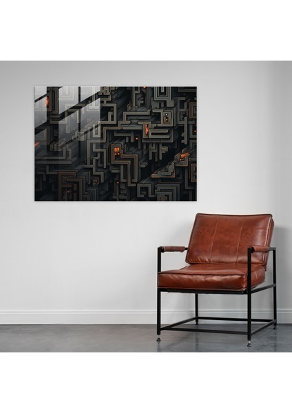 Seyahat Cam Baskı - Seyahat, Duvar Dekorasyonu, Cam Baskı, Keşif, 45X30