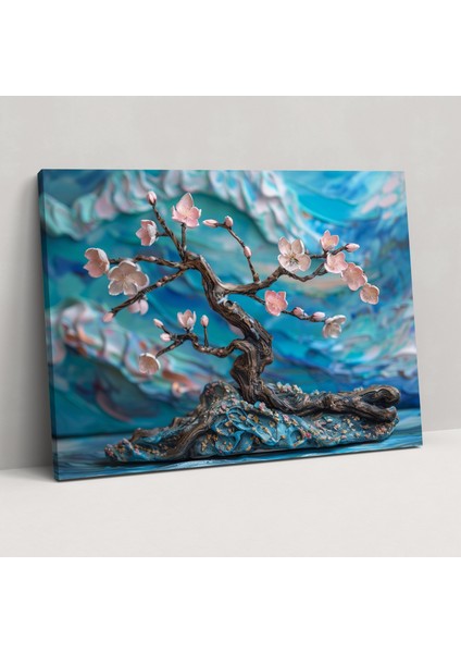Vincent Van Gogh Badem Çiçeği Duvar Sanatı - Vincent Van Gogh, Vincent Van Gogh, Duvar Sanatı, Kanvas Tablo, 50X30