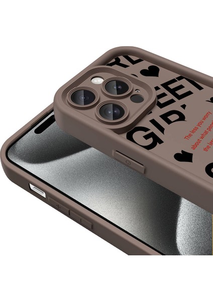 iPhone 14 Pro Kılıf Kamera Korumalı Baskılı Arka Yüzey Klas Kılıf