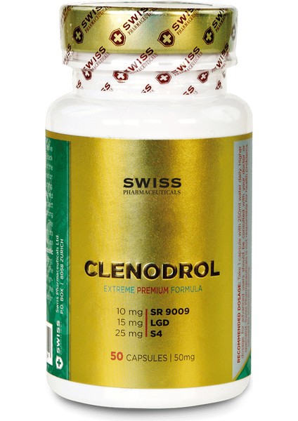 Clenodrol 50 Kapsül SR9009 Lgd Ligandrol S4 Andarine Genesis