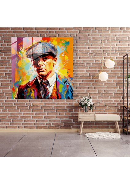 Peaky Blinders Pop Art Cam Baskı - Peaky Blinders, Modern Sanat, Ev Dekorasyonu, Peaky Blinders, 30X30 fiyatları