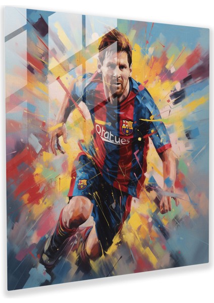 Lionel Messi Cam Baskı - Lionel Messi, Cam Baskı, Lionel Messi, Modern Sanat, 30X30