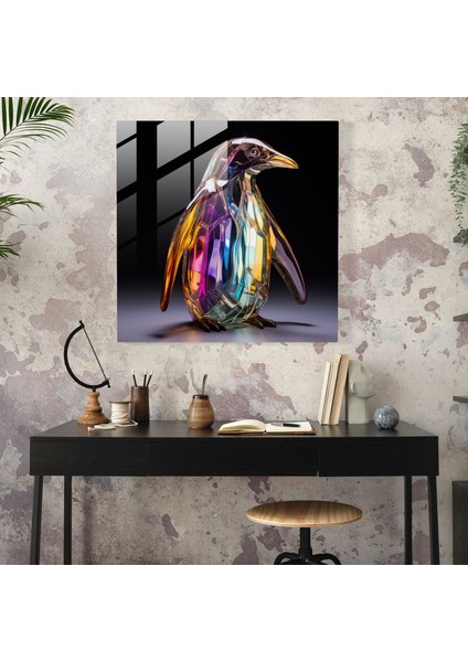 Çağdaş Cam Sanatı - Yarı Saydam Penguen - Penguen, Başyapıt, Elegance, Cam Sanatı, 30X30 fiyatları