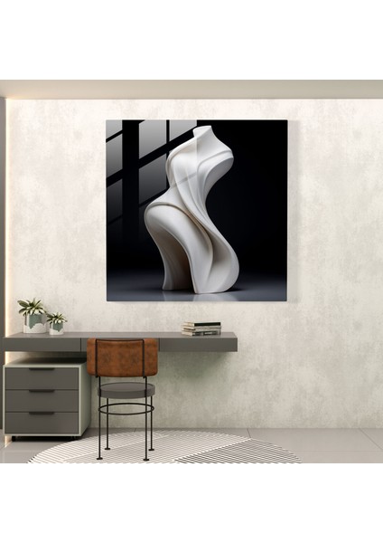 Mermer Cam Sanatı - Zarif Kadın Figürü - Mermer, Cam Sanatı, Mermer, Ev Dekorasyonu, 30X30 fiyatları