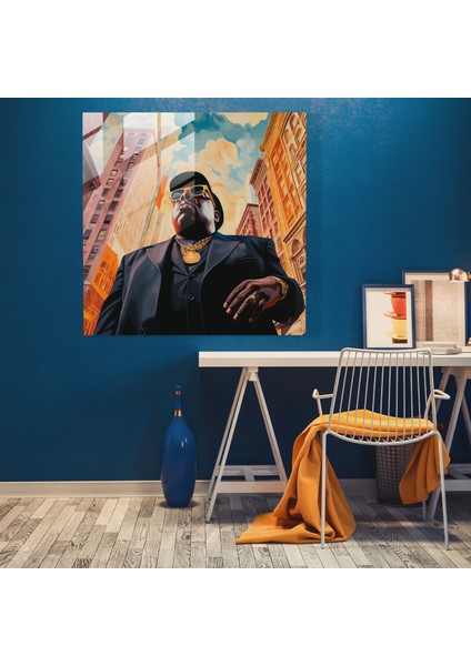 Ünlü Büyük Ev Dekorasyonu - Ünlü Büyük, Duvar Resminden Esinlenen Sanat Eseri, Ünlü Büyük, Ev Dekorasyonu, 30X30 fiyatları