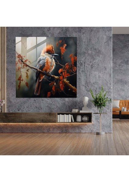 Lenticular Glass Print - Gerçekçi Yağlıboya Tablo Cam Duvar Sanatı - Lenticular, Ev Dekorasyonu, Gerçekçi Resim, Duvar Dekorasyonu, 30X30