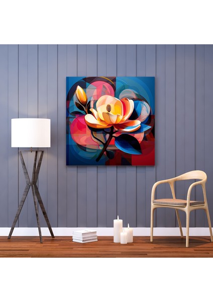 Manolya Kanvas Tablo - Manolya, Modern Yorum, Kanvas Tablo, Canlı Renkler, 30X30 fiyatları