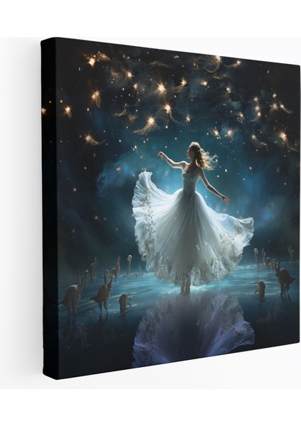 Gece Yarısı Balesi Kanvas Tablo - Gece Yarısı, Kanvas Tablo, Kanvas Tablo, Duvar Sanatı, 30X30