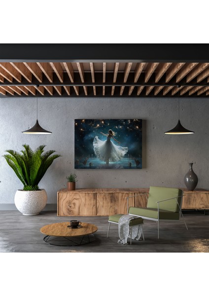 Gece Yarısı Balesi Kanvas Tablo - Gece Yarısı, Kanvas Tablo, Kanvas Tablo, Duvar Sanatı, 30X30 fiyatları