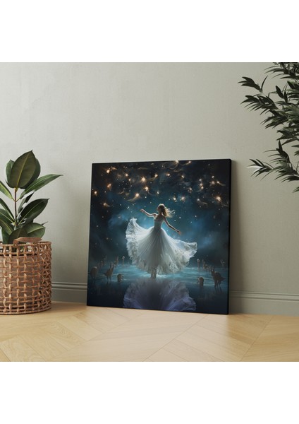Gece Yarısı Balesi Kanvas Tablo - Gece Yarısı, Kanvas Tablo, Kanvas Tablo, Duvar Sanatı, 30X30 modelleri