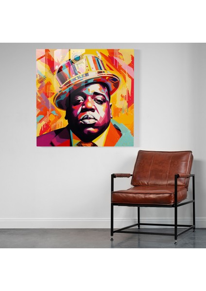 Ünlü Büyük Ev Dekorasyonu - Ünlü Büyük, Cam Sanatı, Pop Art Portre, Modern Sanat, 30X30 modelleri