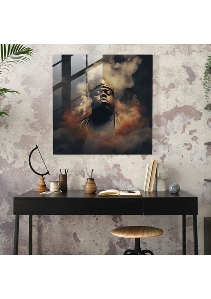 Gizemli Ünlü Büyük Cam Baskı - Gerçeküstü Dijital Sanat - Ünlü Büyük, Gizemli, Cam Sanatı, Ünlü Büyük, 30X30 modelleri