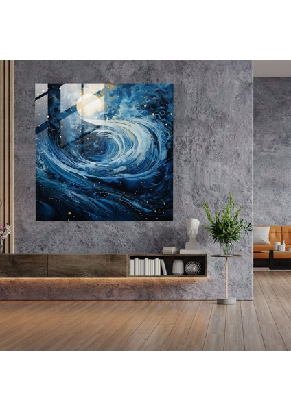 Gece Yarısı Rüyaları Cam Baskı - Gece Yarısı, Gece Yarısı, Cam Baskı, Modern Sanat, 30X30 modelleri