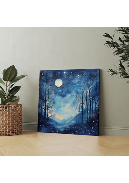 Gece Yarısı Rüyaları Kanvas Tablo - Gece Yarısı, Duvar Dekorasyonu, Kanvas Tablo, Kanvas Tablo, 30X30 fiyatları