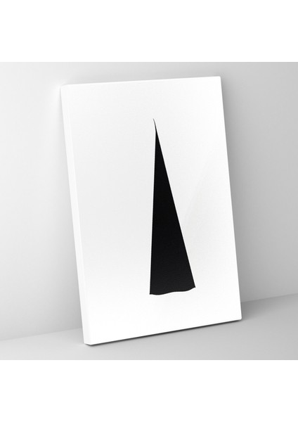 Gnome Duvar Sanatı - Minimalist Çizgi Sanatı - Gnome, Gnome, Minimalist Çizgi Sanatı, Kanvas Tablo Duvar Sanatı, 50X70