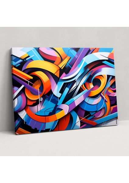 Sokak Sanatı Kanvas Tablo - Graffiti, Kanvas Tablo, Sokak Sanatı, Soyut, 50X30