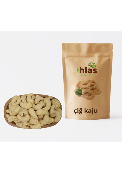 Çiğ Kaju Kilitli Kraft Poşet)