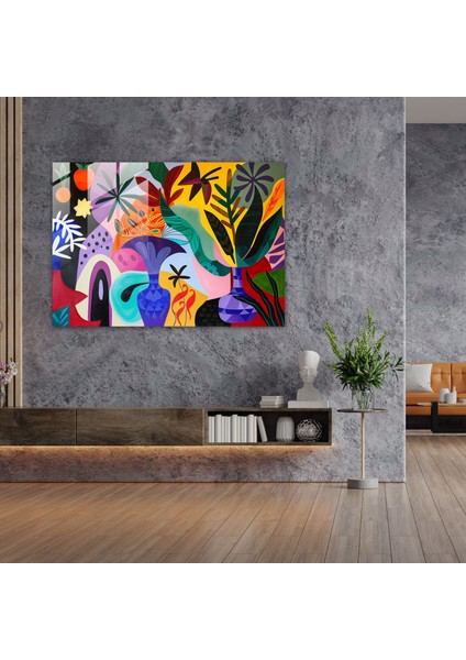 Henri Matisse Modern Sanat - Henri Matisse, Modern Sanat, Duvar Dekorasyonu, Cam Baskı, 45X30