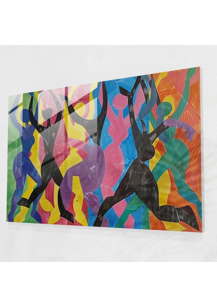 Henri Matisse Cam Duvar Sanatı: Cut-Out Dansçılar - Henri Matisse, Henri Matisse, Cam Duvar Sanatı, Duvar Dekorasyonu, 35X25