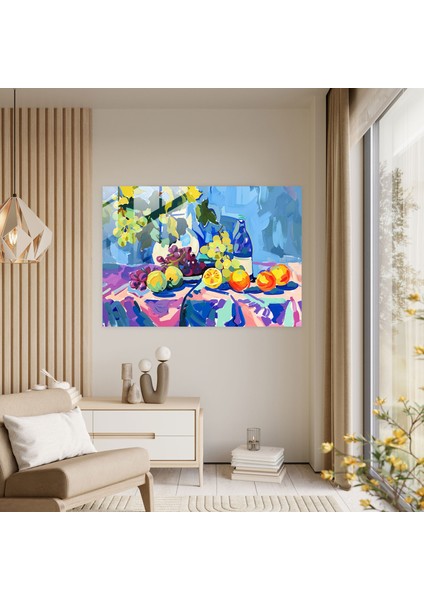 Henri Matisse Cam Duvar Sanatı - Canlı Natürmort - Henri Matisse, Duvar Dekorasyonu, Ev Dekorasyonu, Henri Matisse, 45X30
