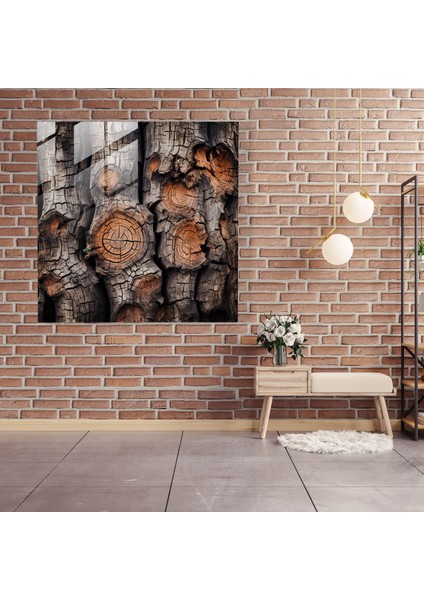 Dokulu Hayat Ağacı Cam Baskı - Hayat Ağacı, Cam Duvar Sanatı, Fotoğraf, Cam Baskı, 30X30 fiyatları