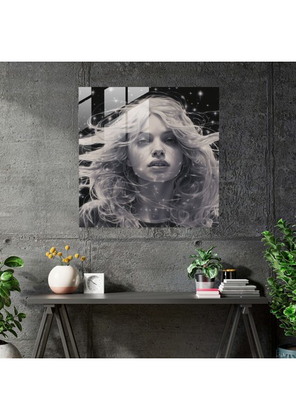 Yıldız Haritası - Takımyıldız Portreleri - Yıldız Haritası, Yıldız Haritası, Cam Baskı, Duvar Süslemesi, 30X30 fiyatları