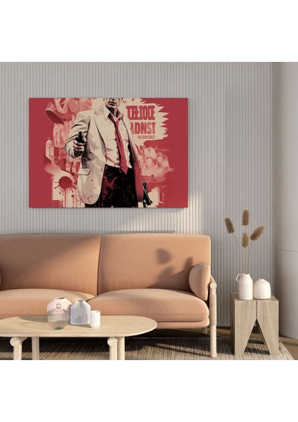 Scarface Duvar Sanatı - Scarface, Retro Poster, Kanvas Tablo, Tony Montana, 50X50 modelleri