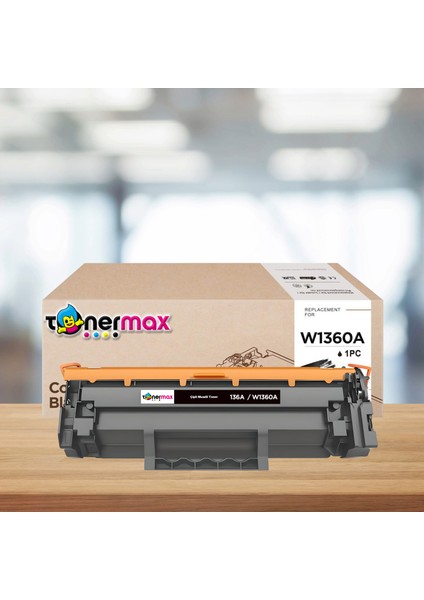® Hp Laserjet Mfp M236D Muadil Toner - Çipli / W1360A / 136A / Hp ile Uyumlu