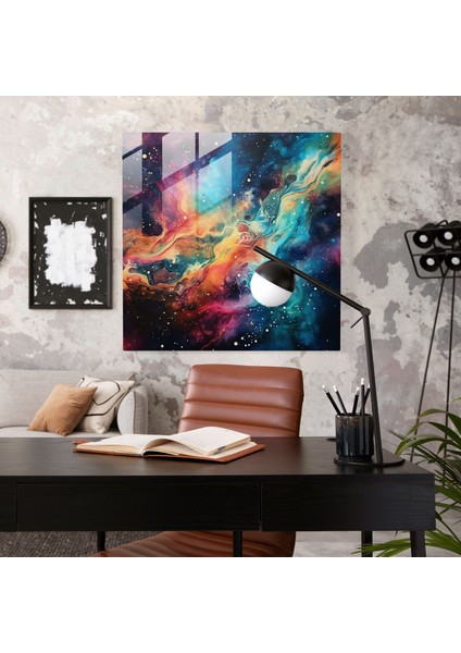 Yıldız Haritası Cam Baskı - Yıldız Haritası, Takımyıldızları, Ev Dekorasyonu, Yıldız Haritası, 30X30 fiyatları